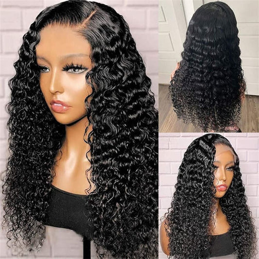 Raw Curly Hair Wigs with HD lace